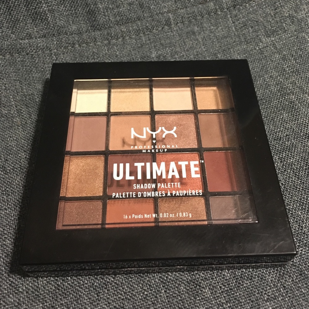 NYX Ultimate Eyeshadow Palette in warm neutrals